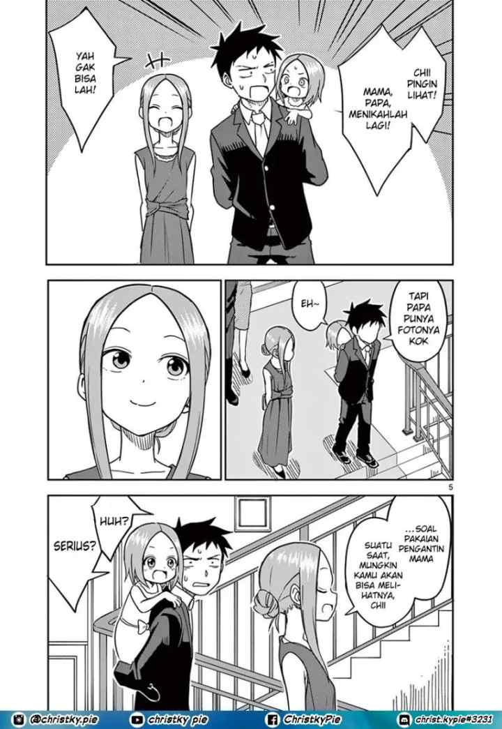 Karakai Jouzu no (Moto) Takagi-san chapter 140 halaman 5