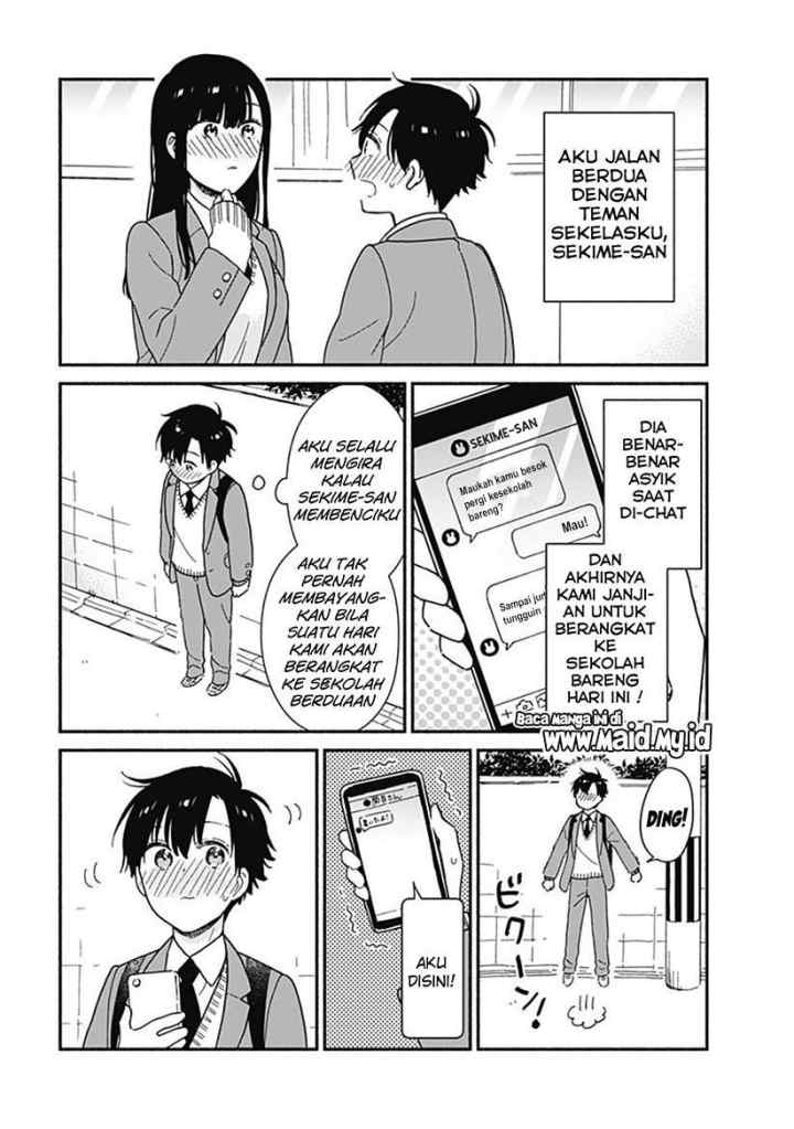 Sekimen Shinaide Sekime-san (Serialization) chapter 3 halaman 4