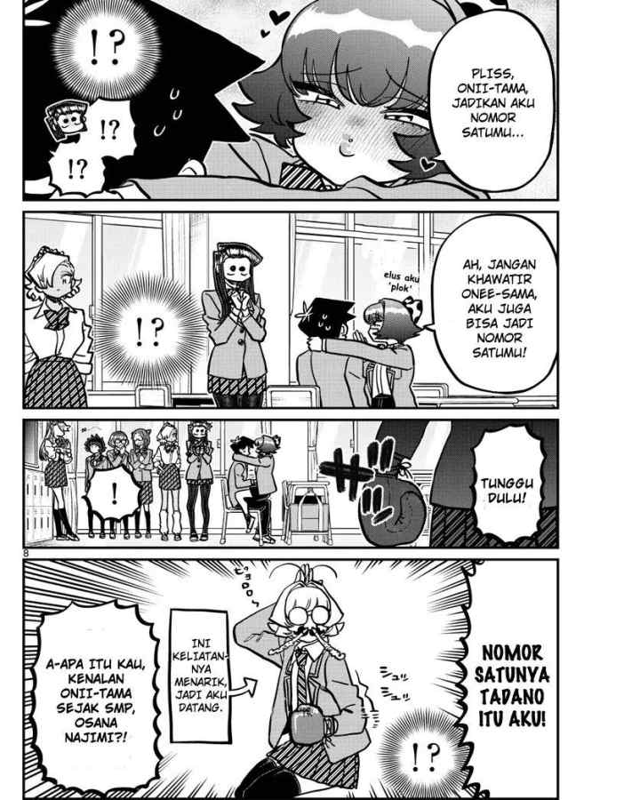 Komi-san wa Komyushou Desu chapter 349 halaman 8