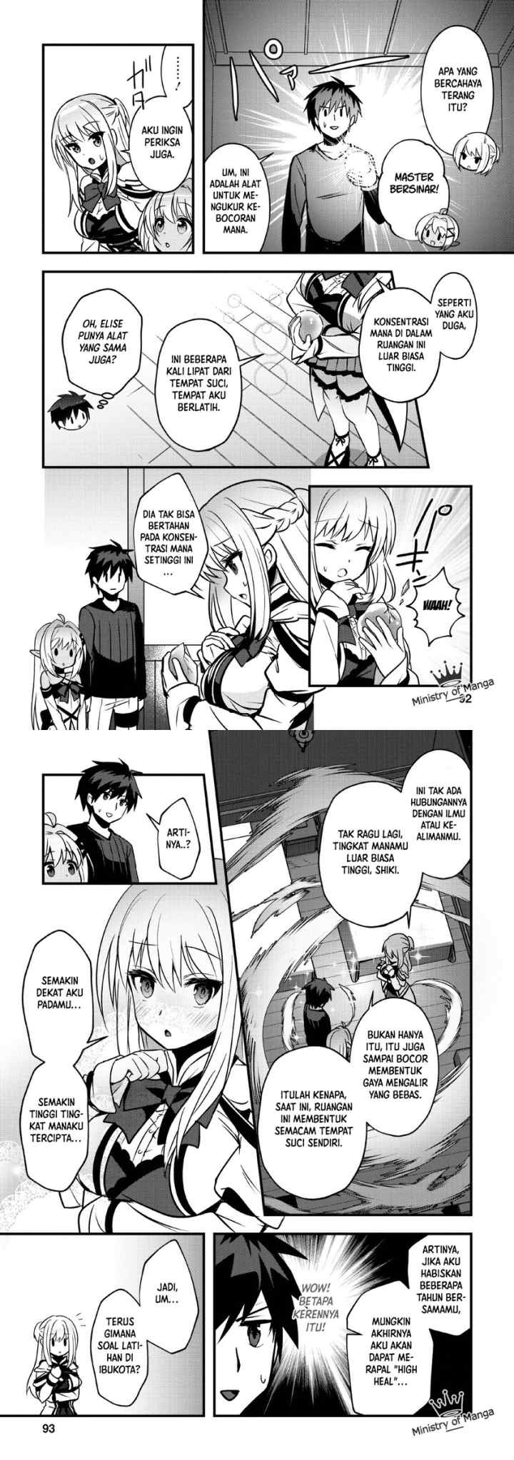 Isekai no Meikyuu Toshi de Chiyu Mahoutsukai Yattemasu chapter 13 halaman 17