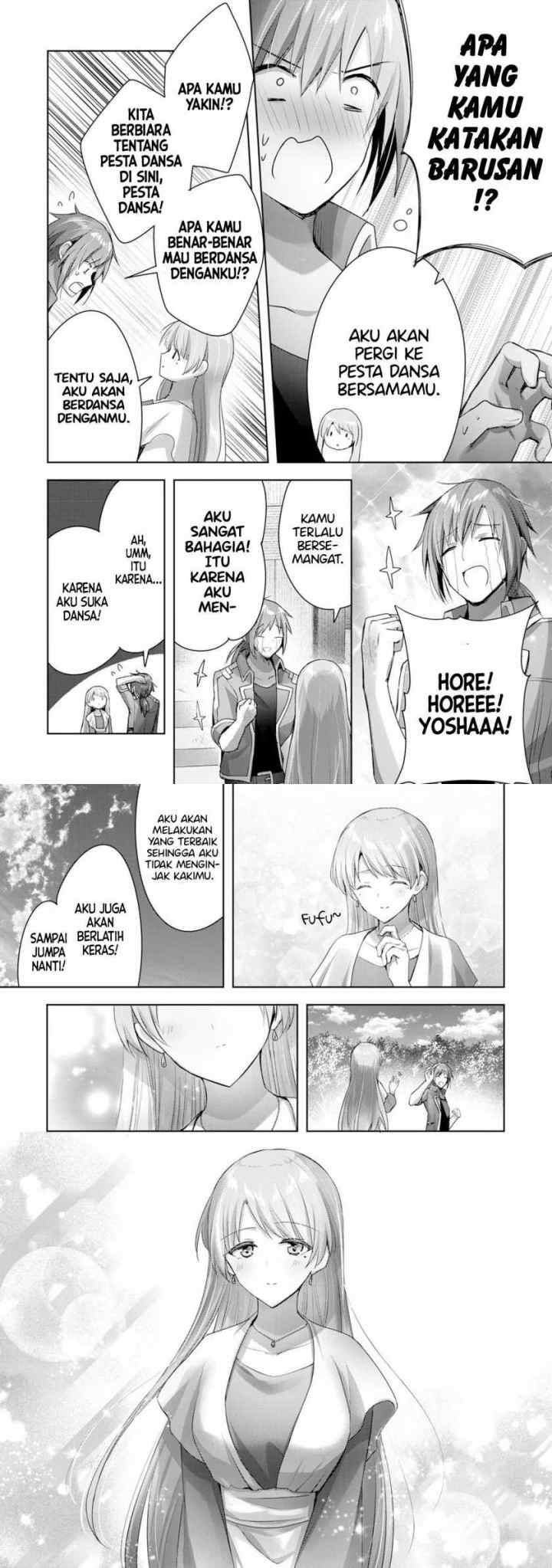 Uketsukejo ni Kokuhaku Shitakute Girudo ni Kayoitsumetara Eiyu ni Natteta chapter 11 halaman 6