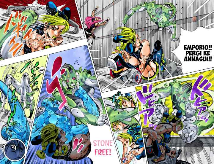 JoJo no Kimyou na Bouken - Stone Ocean chapter 141 halaman 4