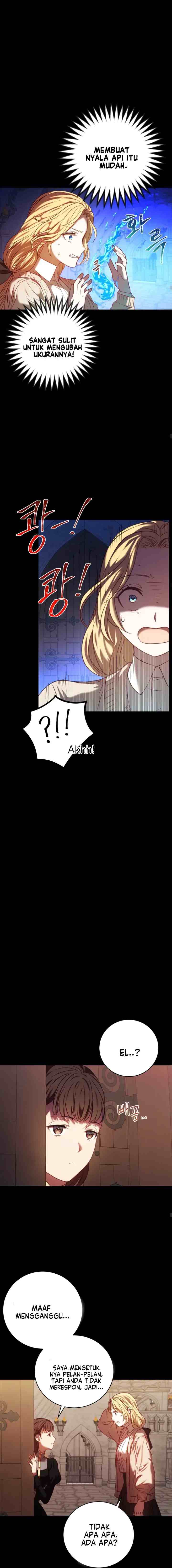 The Villain in the Horror Game Dreams of the Heroine Every Night chapter 13 halaman 10