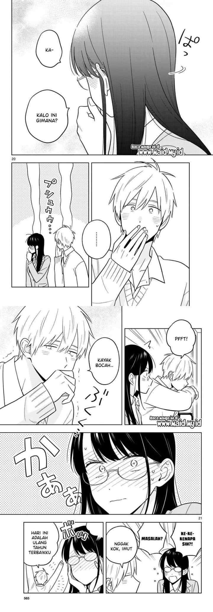 Sensei wa Koi wo Oshierarenai chapter 46 halaman 11