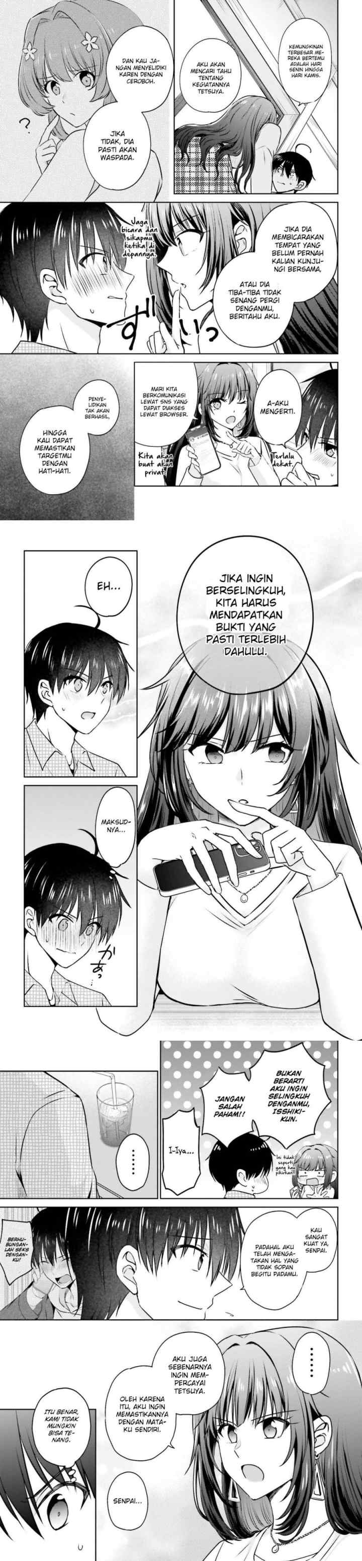 Kanojo ga Senpai ni NTR-reta node, Senpai no Kanojo wo NTR-masu chapter 1 halaman 13