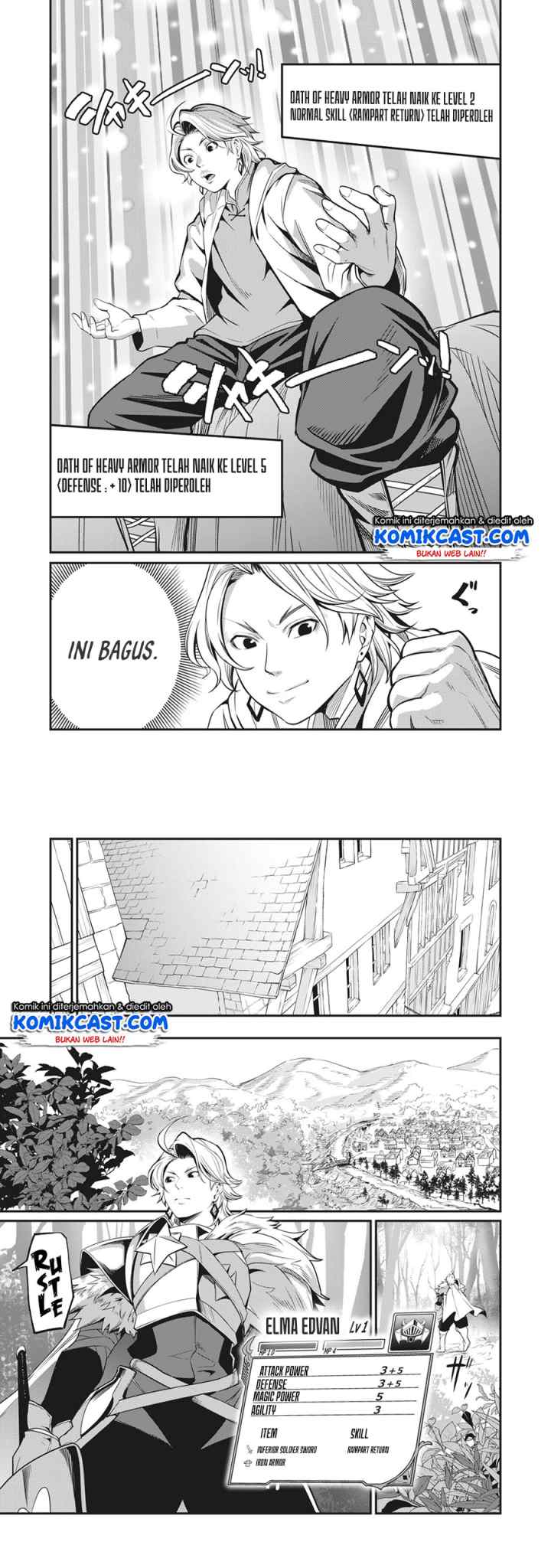 Tsuihou Sareta Tenshou Juu Kishi ha Gemu chishiki de Musou Suru chapter 1.2 halaman 4