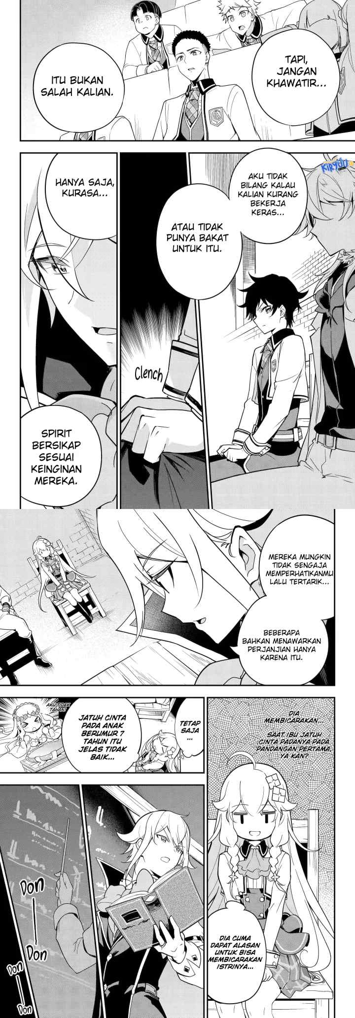 Chichi wa Eiyuu Haha wa Seirei Musume no Watashi wa Tenseisha chapter 44 halaman 5