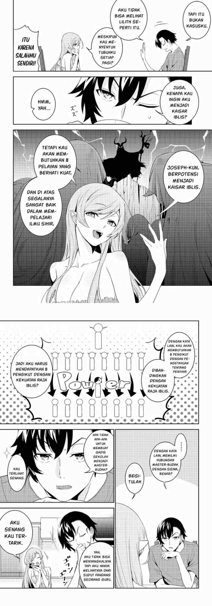 Matei Kyoushi to Juuzoku Shoujo no Haitoku Keiyaku chapter 1.1 halaman 8