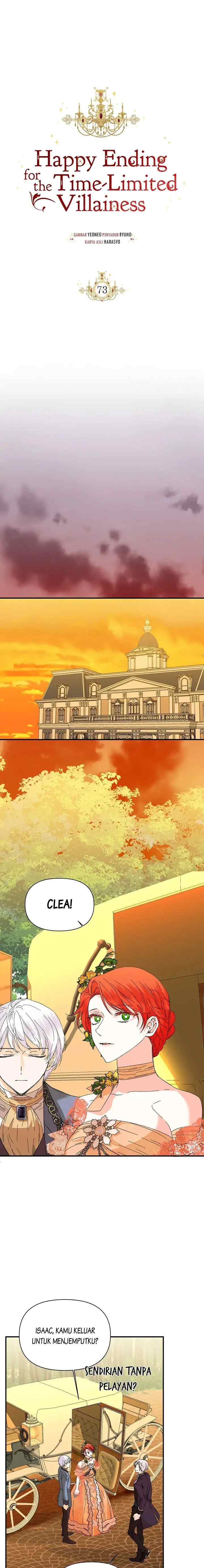 Happy Ending for the Time-Limited Villainess chapter 73 halaman 8