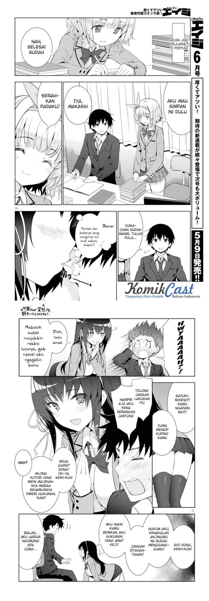 Kawaiikereba Hentai demo Suki ni Natte Kuremasu ka? chapter 6 halaman 6