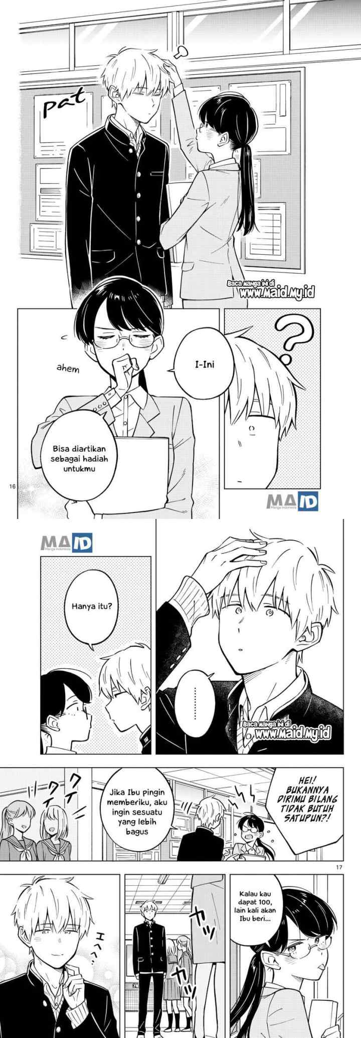 Sensei wa Koi wo Oshierarenai chapter 16 halaman 11