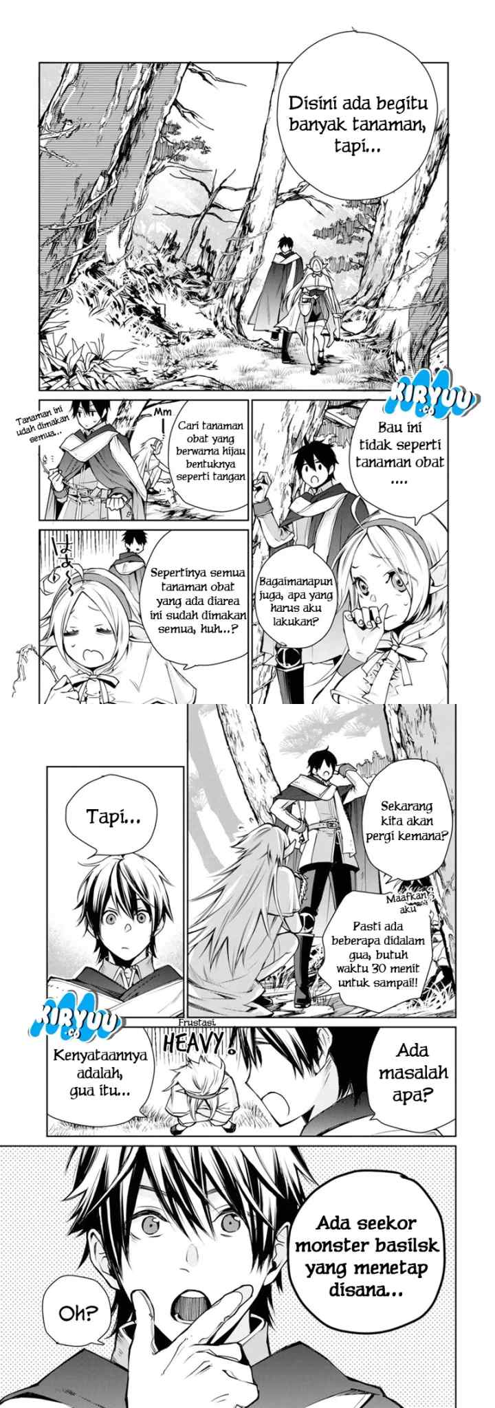Saikyou no Madoshi. Hisa ni Ya wo Ukete Shimatta no de Inaka no Eihei ni Naru chapter 1.2 halaman 9