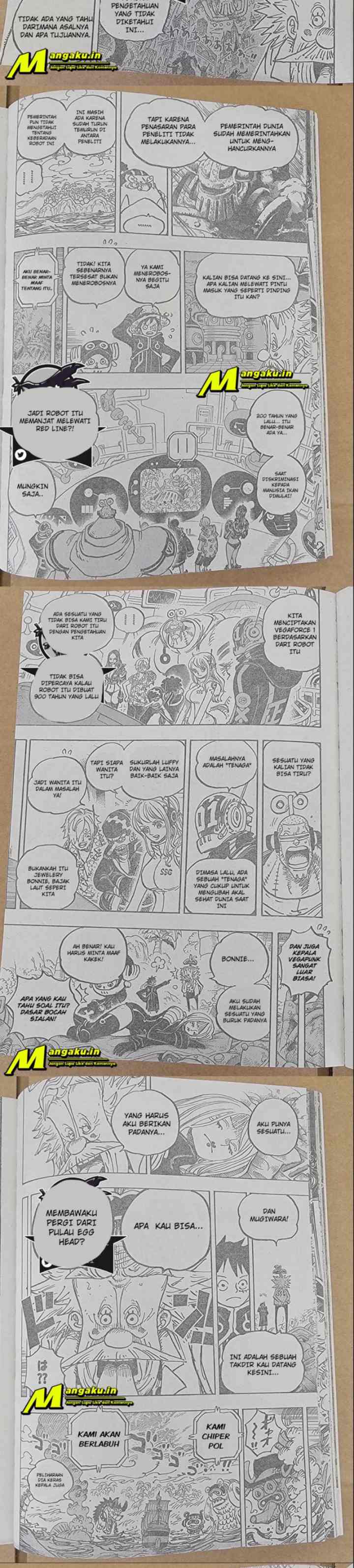 One Piece chapter 1067 halaman 4