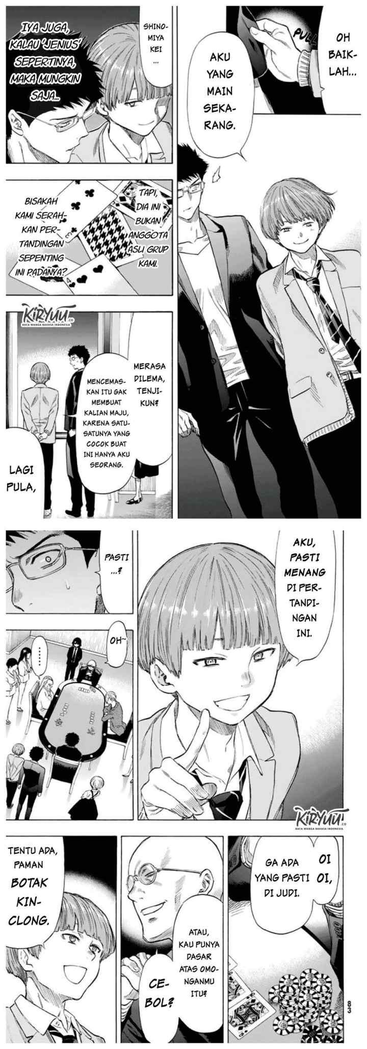 Tomodachi Game chapter 50 halaman 4