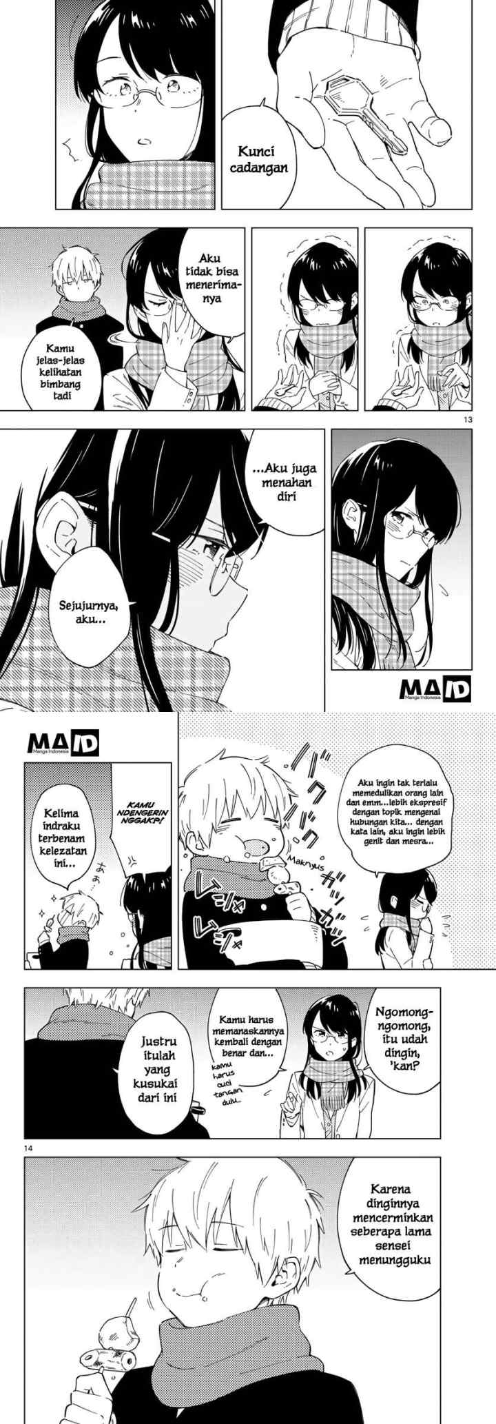 Sensei wa Koi wo Oshierarenai chapter 1 halaman 8