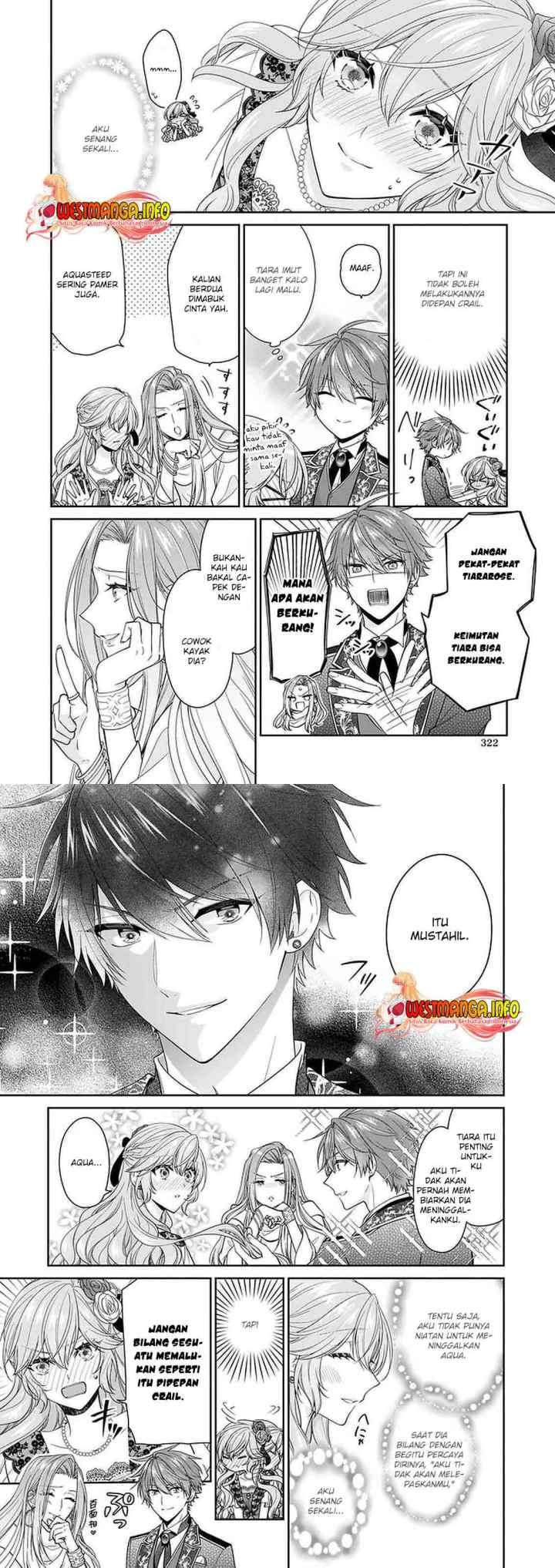 Akuyaku Reijou wa Ringoku no Outaishi ni Dekiai sareru chapter 28 halaman 8