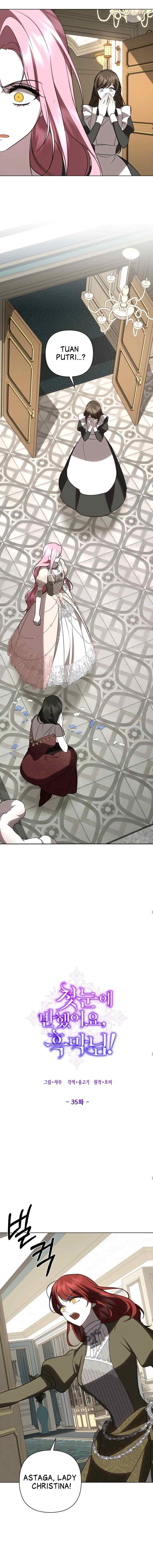 I Fell in Love at First Sight, Mr. Villain! chapter 35 halaman 10