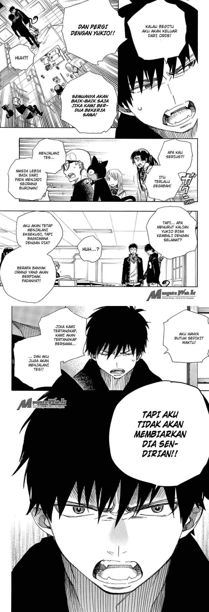 Ao No Exorcist chapter 95 halaman 14