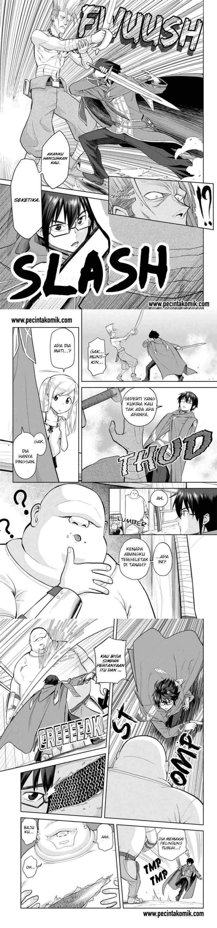 Konjiki no Moji Tsukai: Yuusha Yonin ni Makikomareta Unique Cheat chapter 4 halaman 6