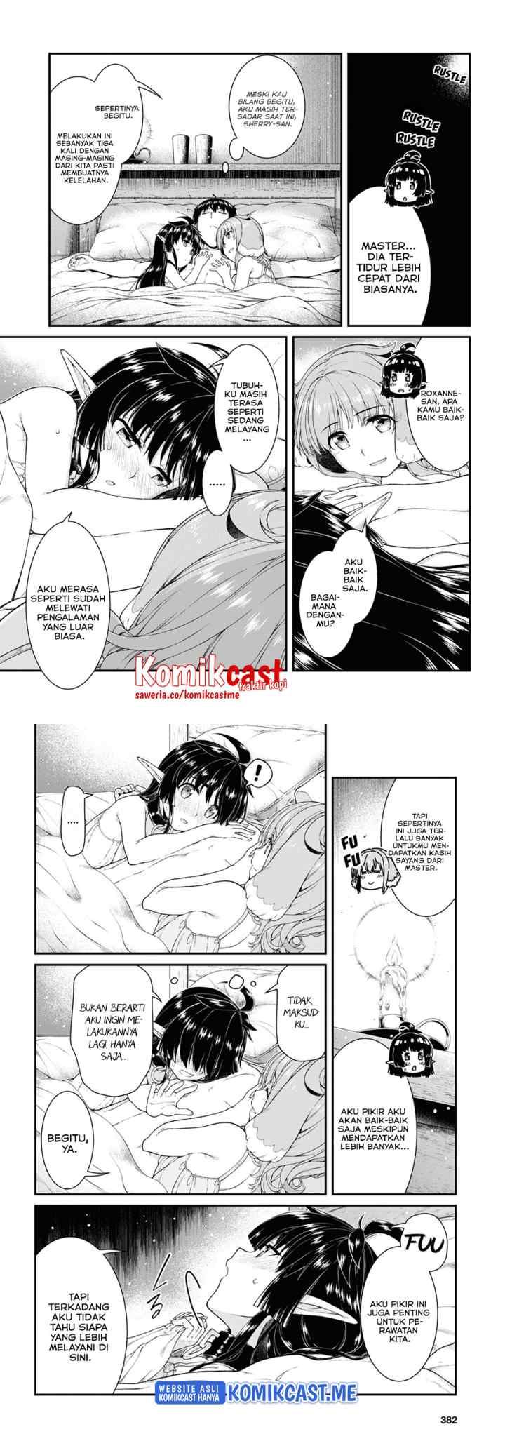 Isekai Meikyuu de Harem wo chapter 61 halaman 6