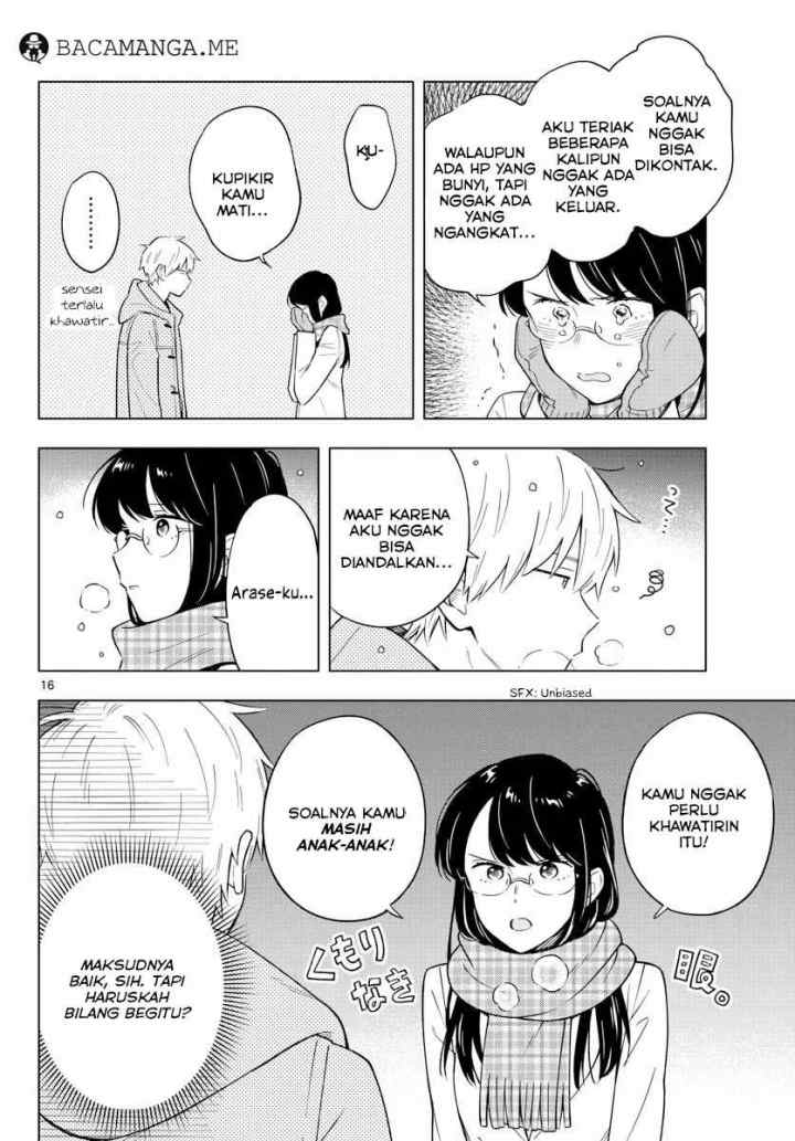 Sensei wa Koi wo Oshierarenai chapter 12 halaman 16