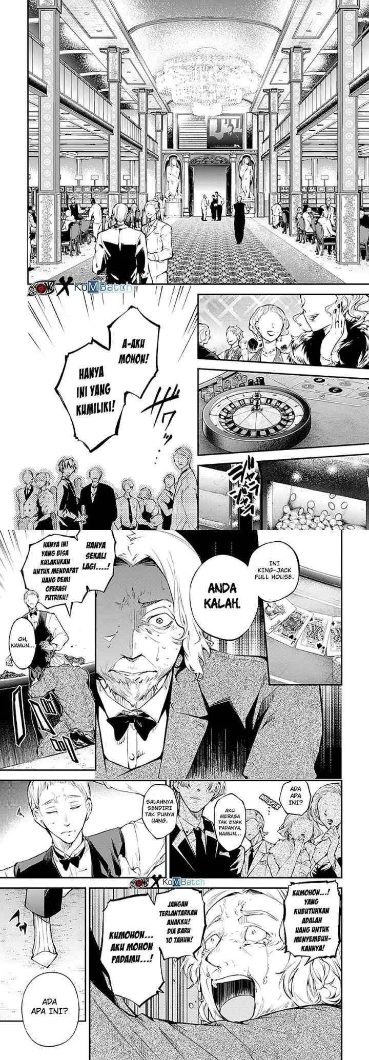 Bungou Stray Dogs chapter 72 halaman 8