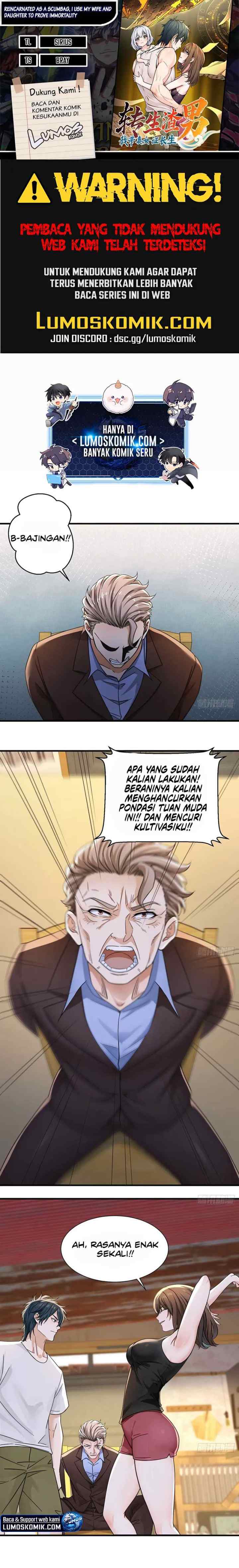 Reincarnated as a Scumbag I Use My Wife and Daughter to Prove Immortality chapter 15 halaman 11