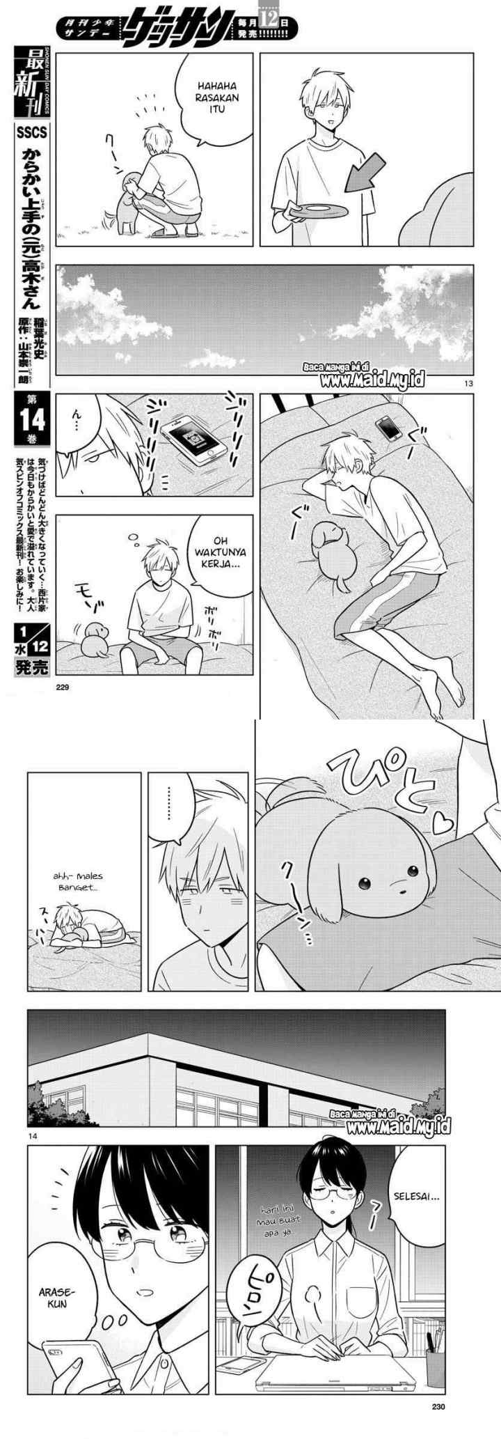 Sensei wa Koi wo Oshierarenai chapter 43 halaman 8