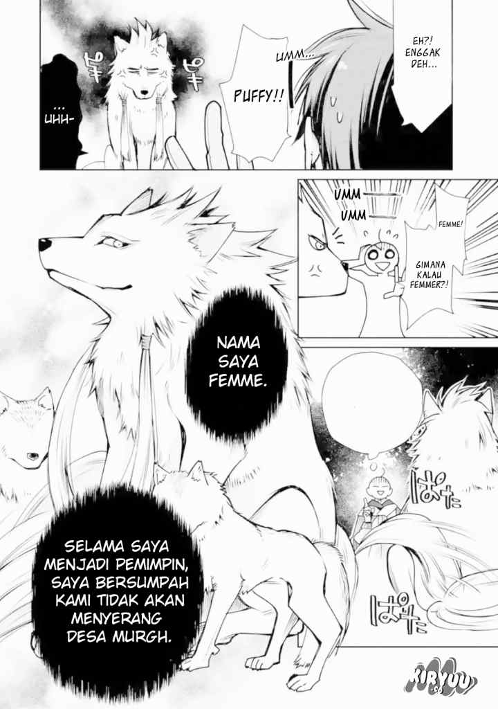 Saikyou no Madoshi. Hisa ni Ya wo Ukete Shimatta no de Inaka no Eihei ni Naru chapter 2.2 halaman 17