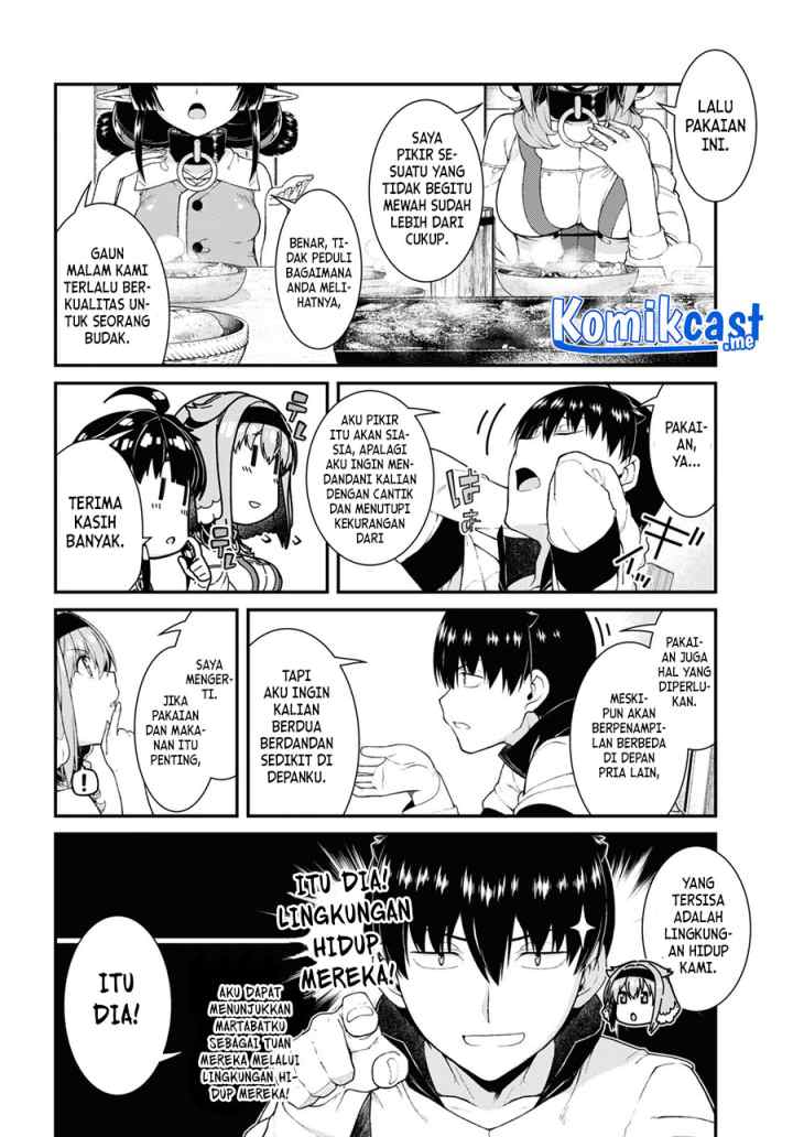 Isekai Meikyuu de Harem wo chapter 60 halaman 11