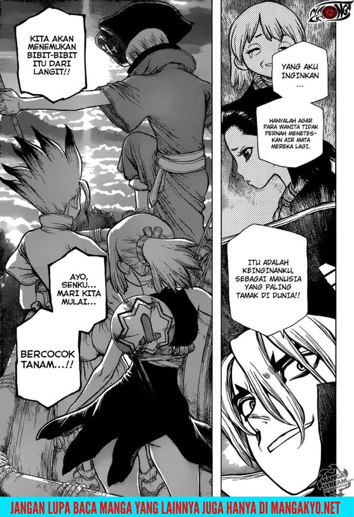 Dr. Stone chapter 90 halaman 10