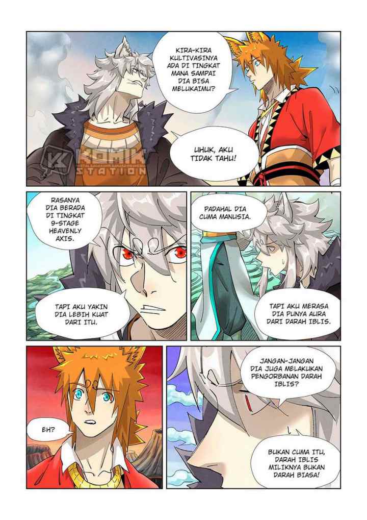 Tales of Demons and Gods chapter 390 halaman 4