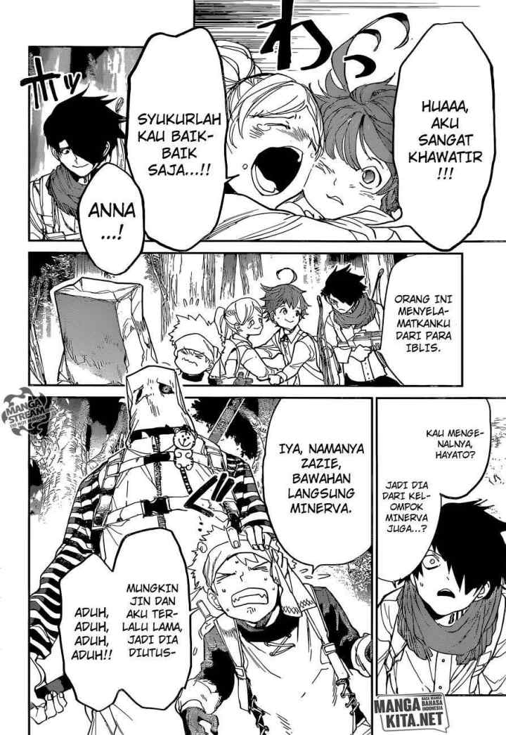 Yakusoku no Neverland chapter 117 halaman 18