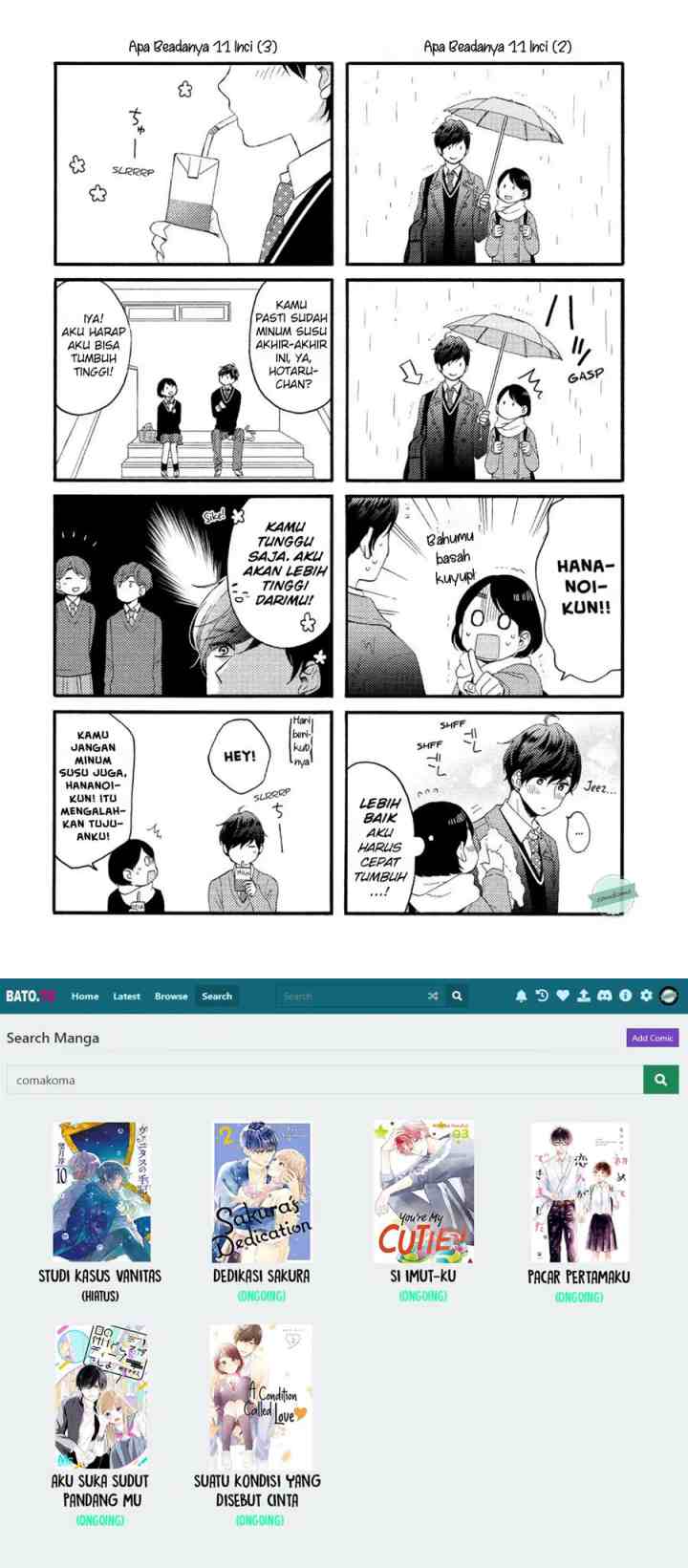 Hananoi-kun to Koi no Yamai chapter 6 halaman 14