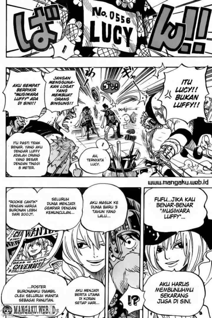 One Piece chapter 704 halaman 14