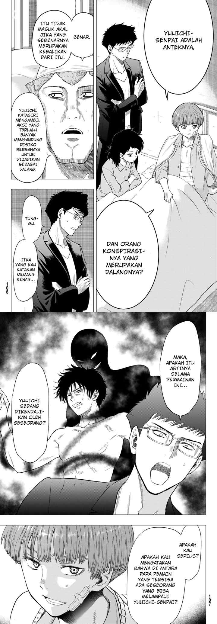 Tomodachi Game chapter 101 halaman 16