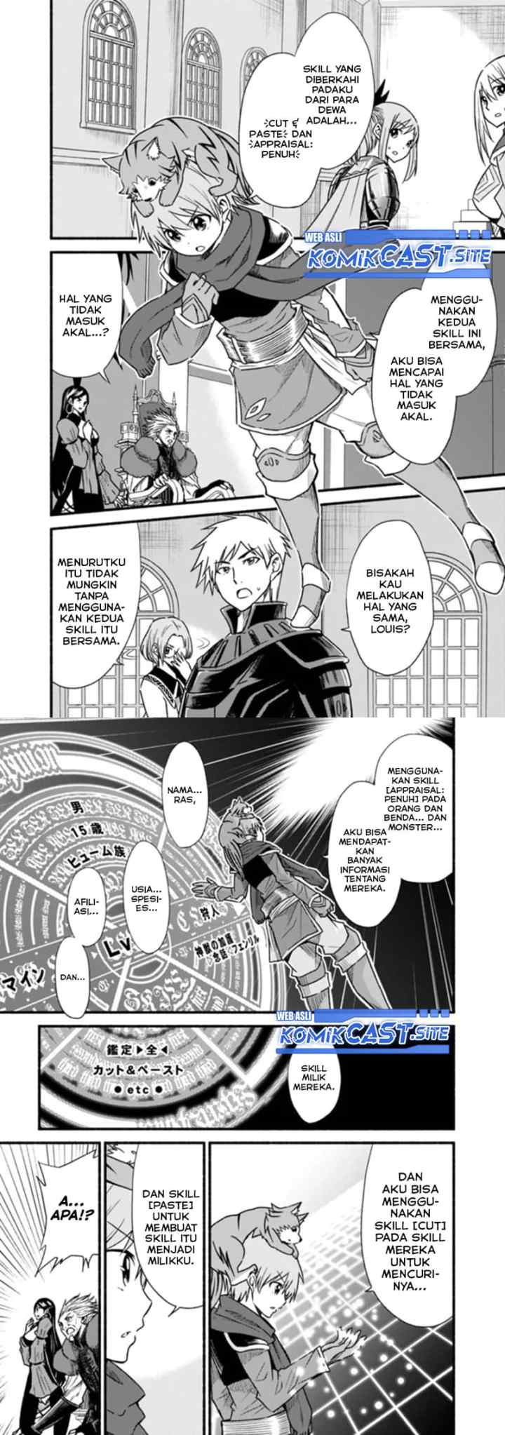 Living In This World With Cut & Paste chapter 28 halaman 4