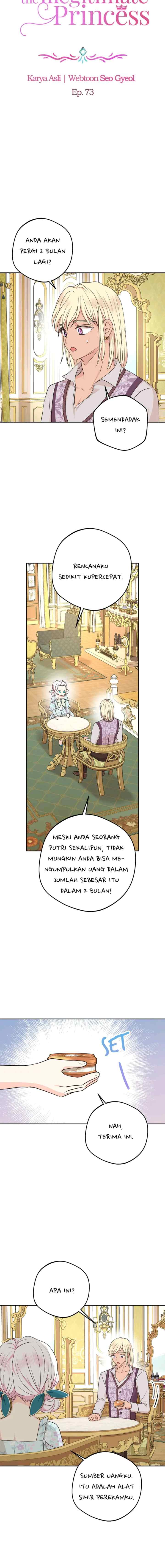 Surviving as an Illegitimate Princess chapter 73 halaman 9
