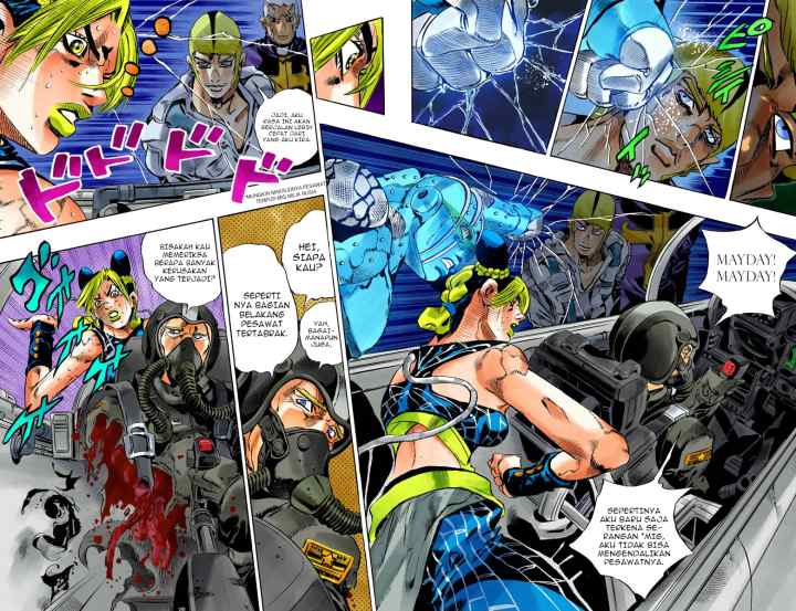JoJo no Kimyou na Bouken - Stone Ocean chapter 121 halaman 12