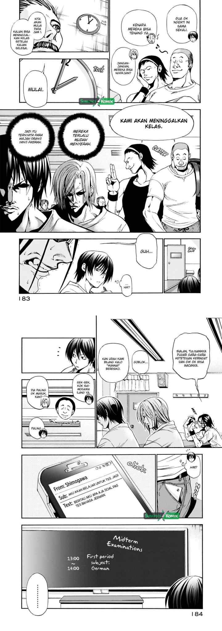 Grand Blue chapter 8.5 halaman 5