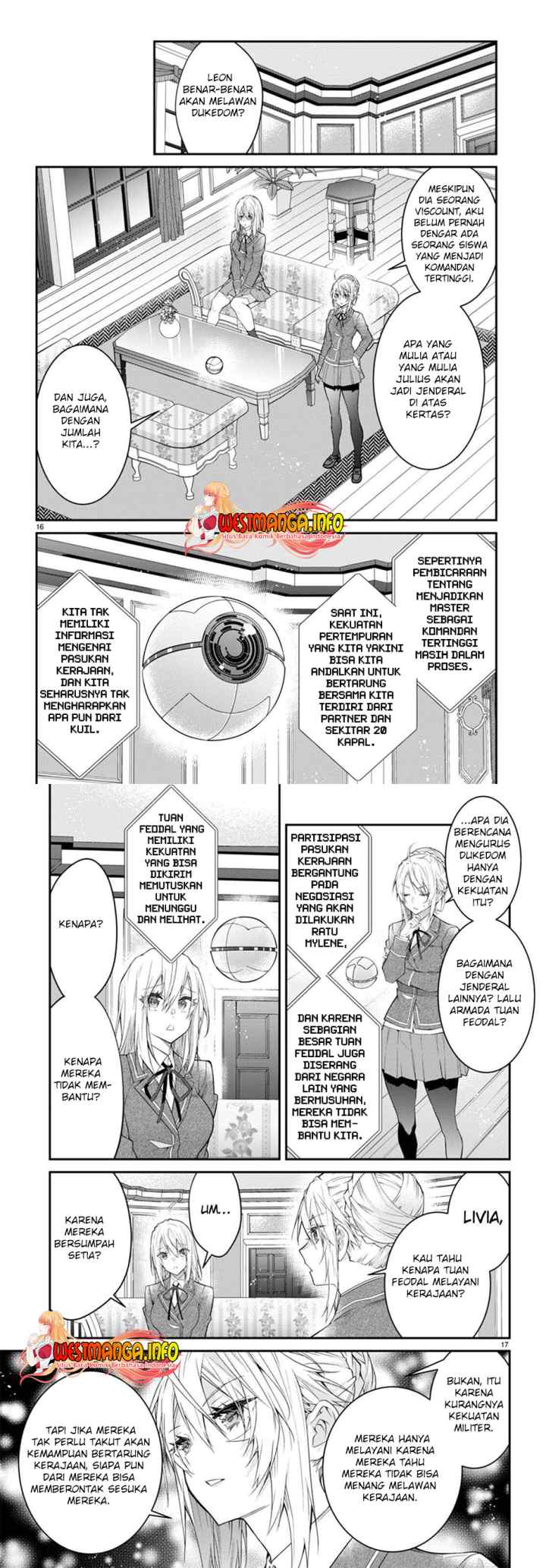 Otome Game Sekai wa Mob ni Kibishii Sekai Desu chapter 50 halaman 9