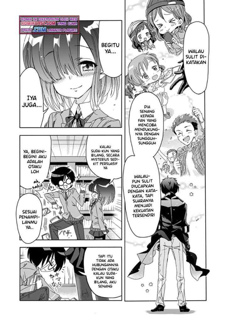 Class de Inkya no Ore ga Jitsu wa Daininki Band no Vocal na Ken chapter 5 halaman 11
