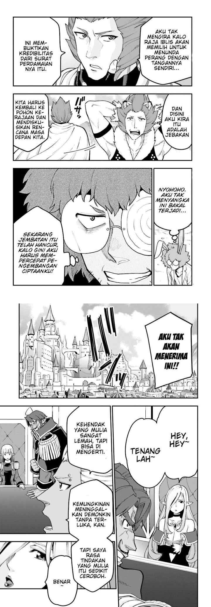 Konjiki no Moji Tsukai: Yuusha Yonin ni Makikomareta Unique Cheat chapter 34 halaman 8