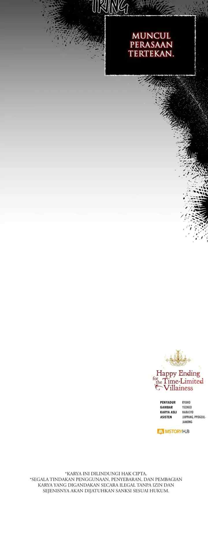 Happy Ending for the Time-Limited Villainess chapter 79 halaman 20