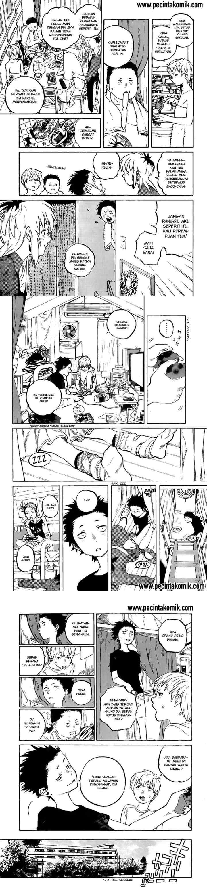 Koe no Katachi chapter 1 halaman 6