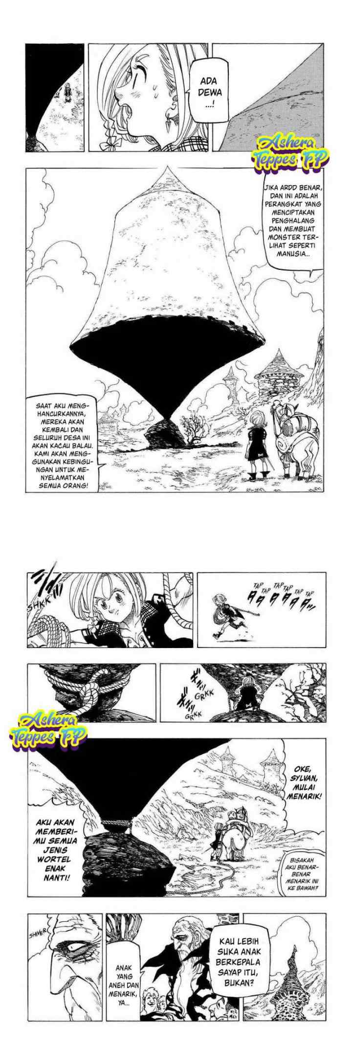 Mokushiroku no Yonkishi chapter 34 halaman 7