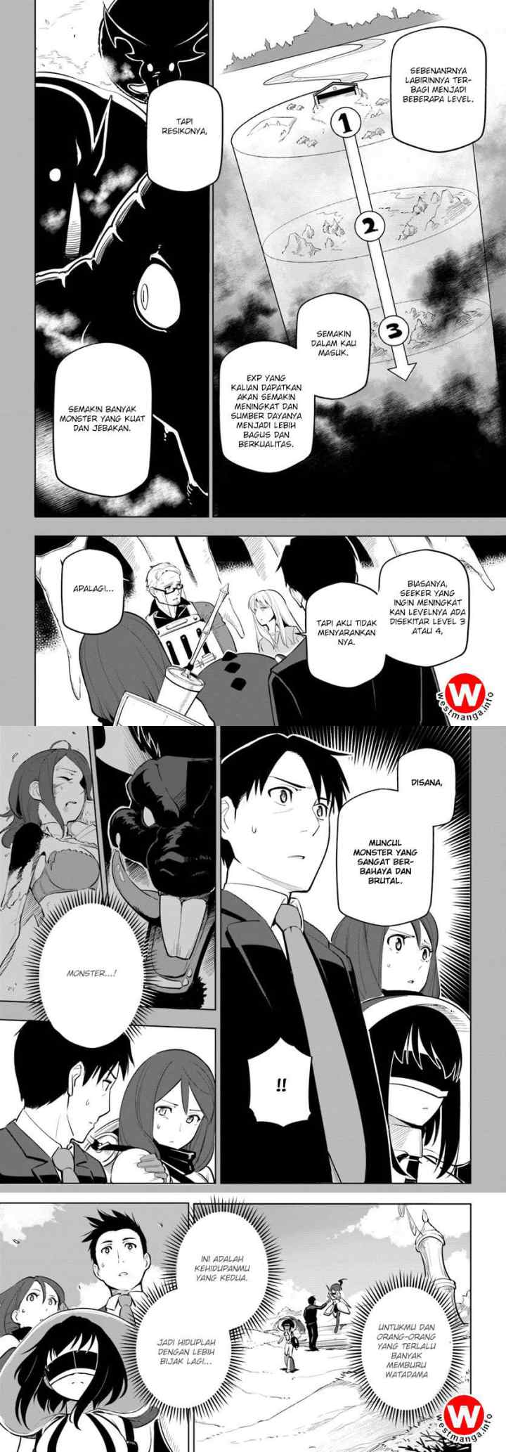 Sekai Saikyou no Kouei: Meikyuukoku no Shinjin Tansakusha chapter 6 halaman 7