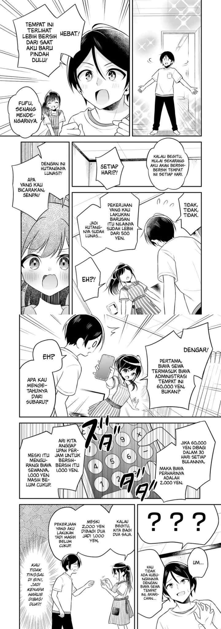 Yuujin ni 500 Yen Kashitara Shakkin no Kata ni Imouto wo Yokoshite Kita Nodakeredo, Ore wa Ittai Dou Sureba Iindarou chapter 1 halaman 9
