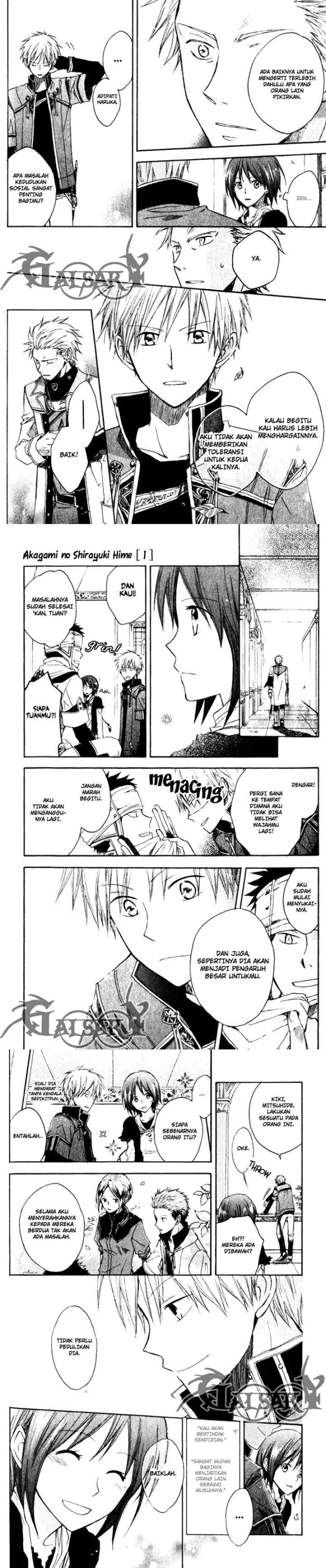 Akagami no Shirayukihime chapter 3 halaman 13