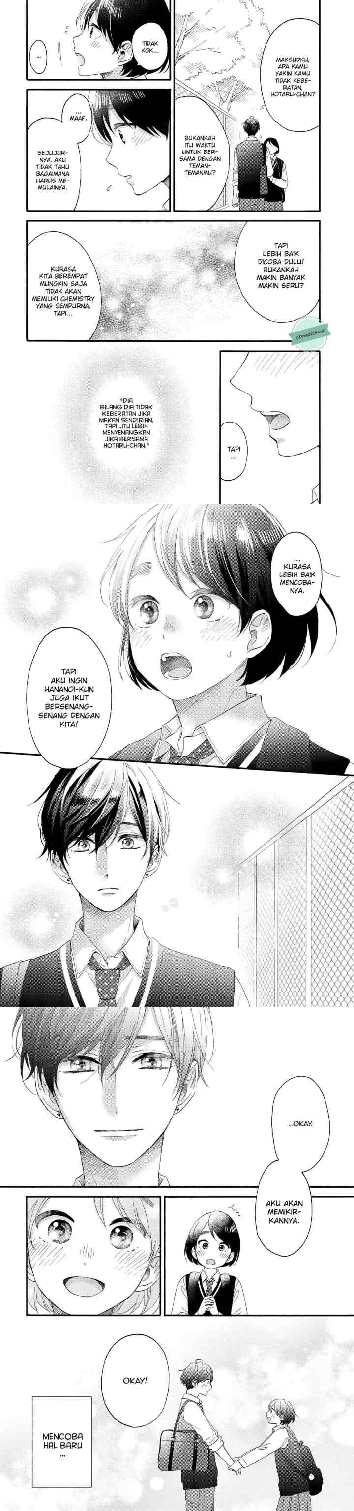 Hananoi-kun to Koi no Yamai chapter 17 halaman 14